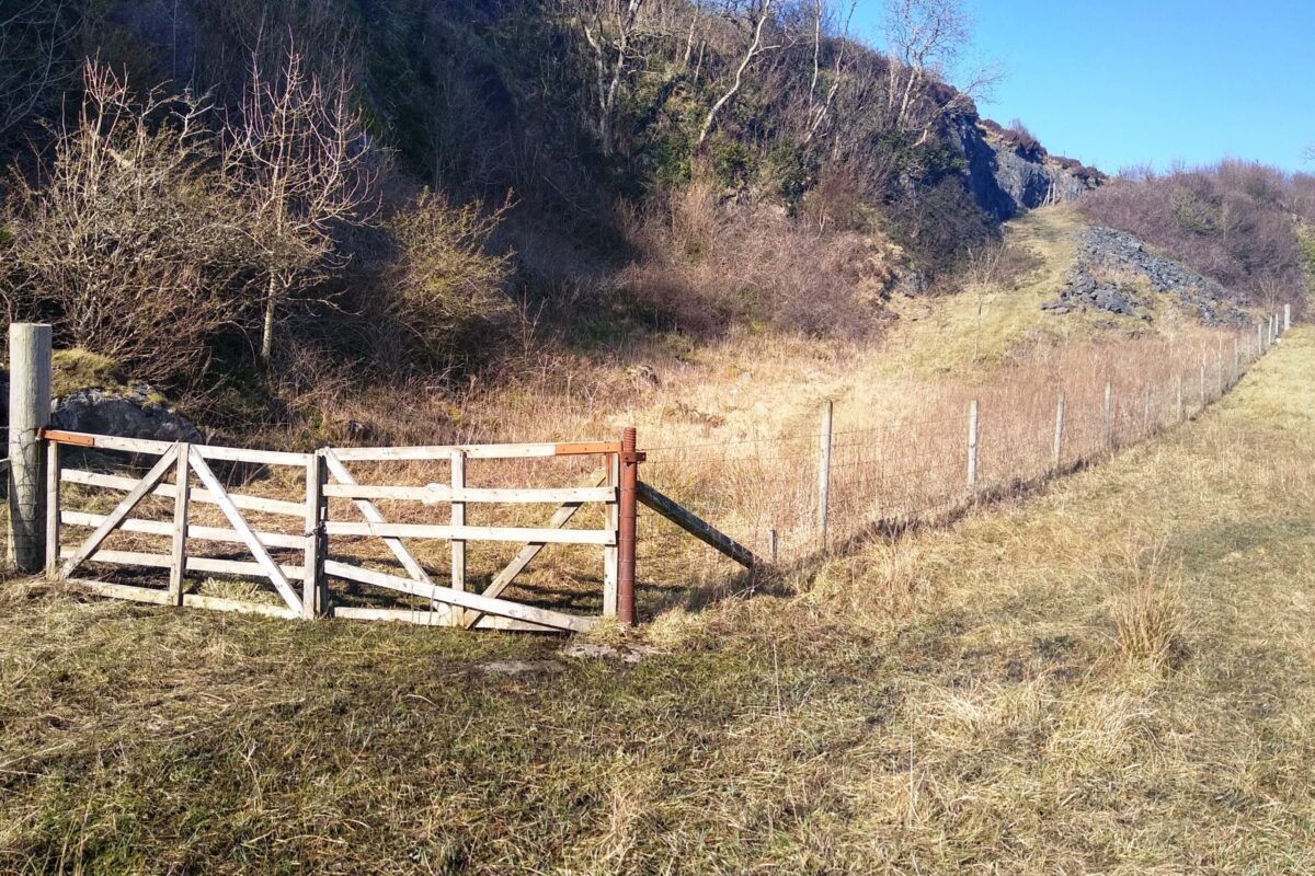 Gate to Croft