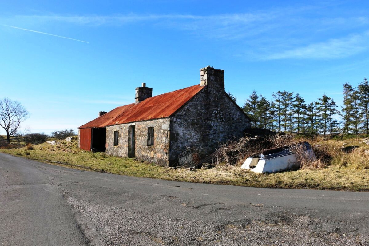 Stronacraoibh: house and steadings, now gone